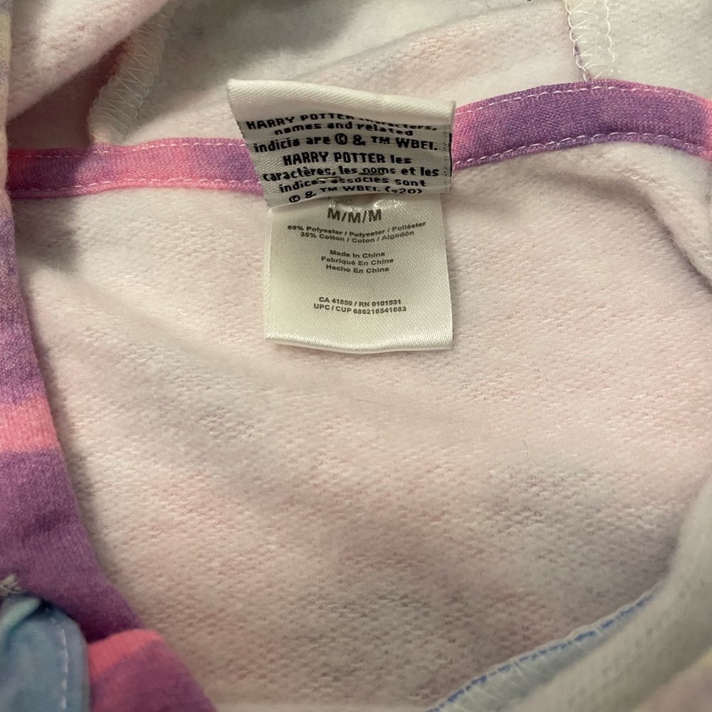 Cute Tie Dye Harry Potter Hogwarts Hoodie - Picture 4 of 5